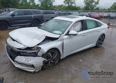 2019 Honda Accord Sport 2.0T из США, поврежденный, VIN 1HGCV2F32KA015898